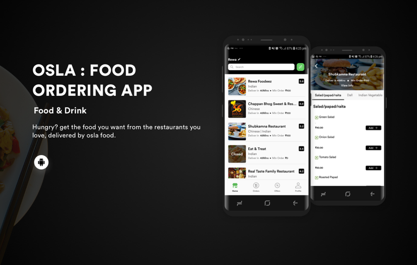 OSLA : FOOD ORDERING APP